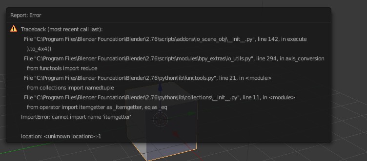 problems with importing OBJ model - Basics & Interface - Blender Artists  Community