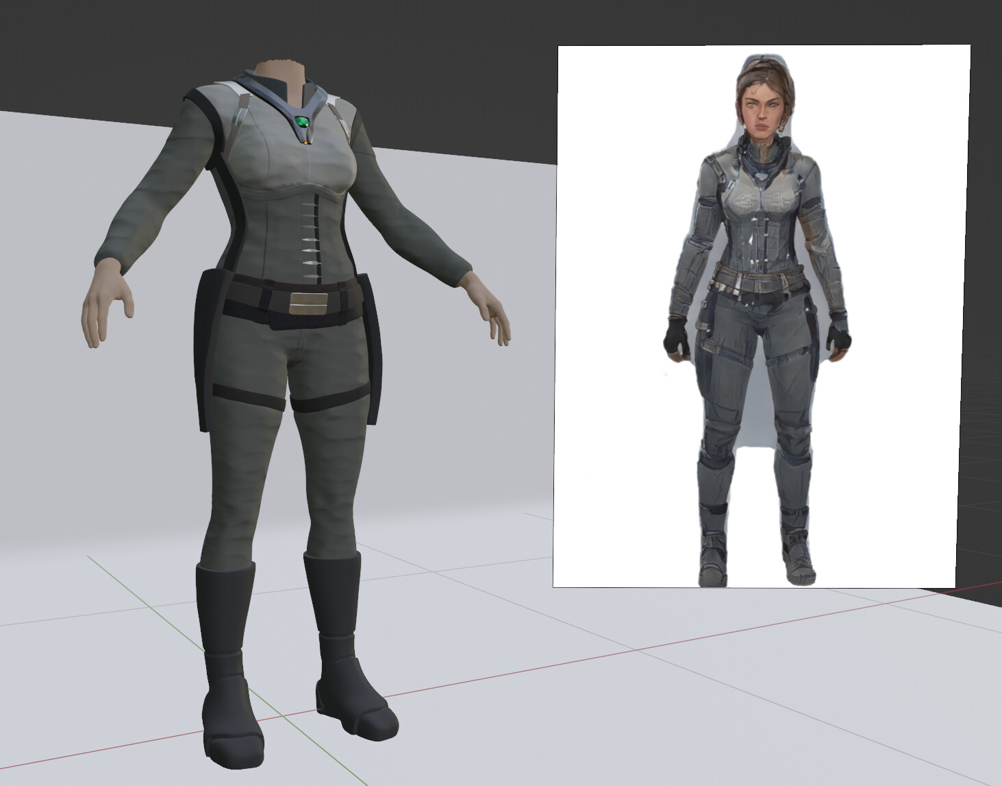 Futuristic Clothing for Metahuman - Works in Progress - Blender Artists  Community