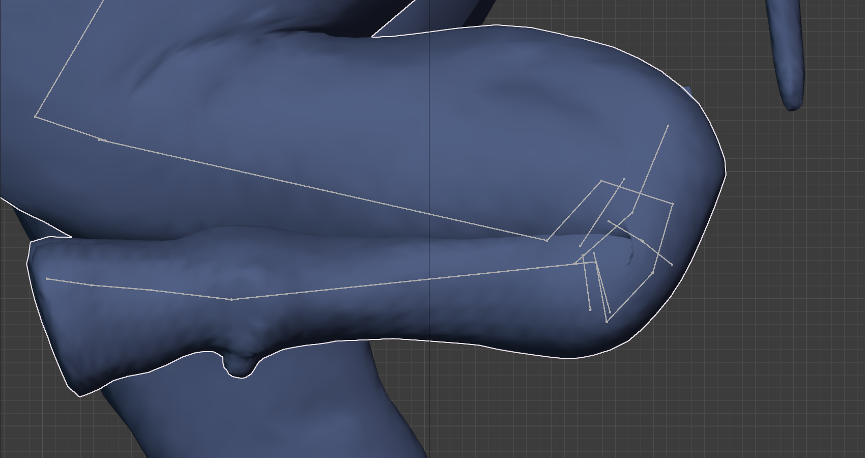 Overlapping vertices posing my new mesh for the first time, any ...
