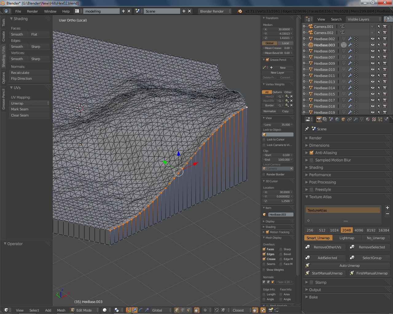 how-to-set-multiple-vertices-y-coordinates-at-once-modeling-blender