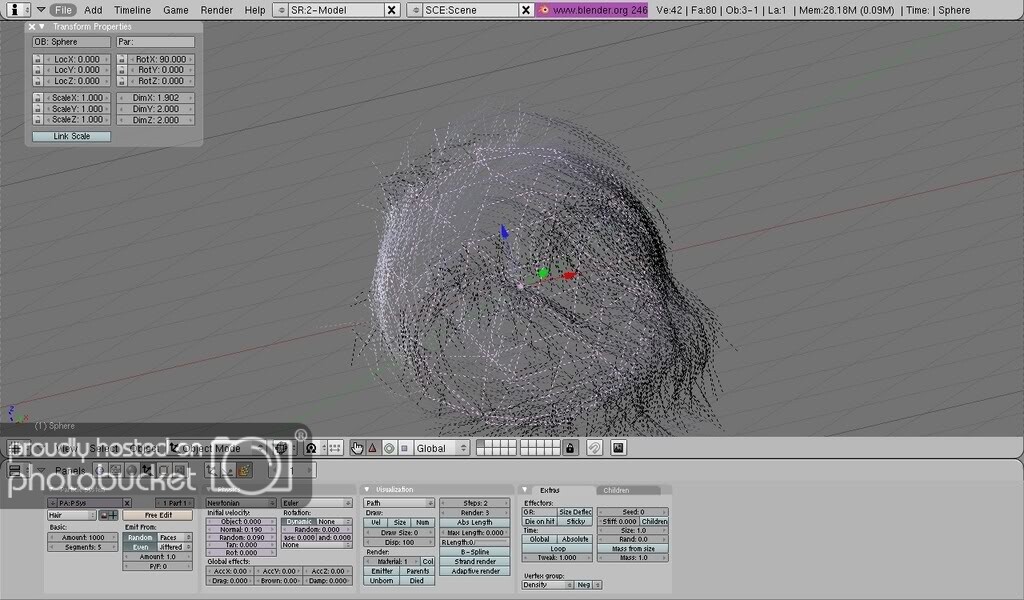 Blender on Radeon 1250 dotted lines Blender and CG Discussions