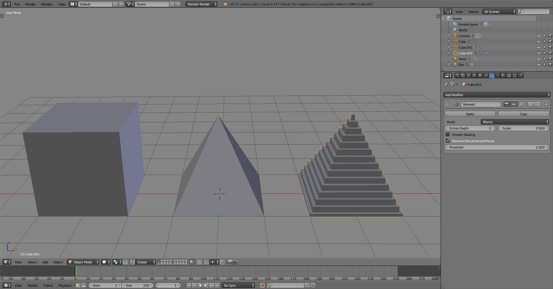 how to make a pyramid in zbrush