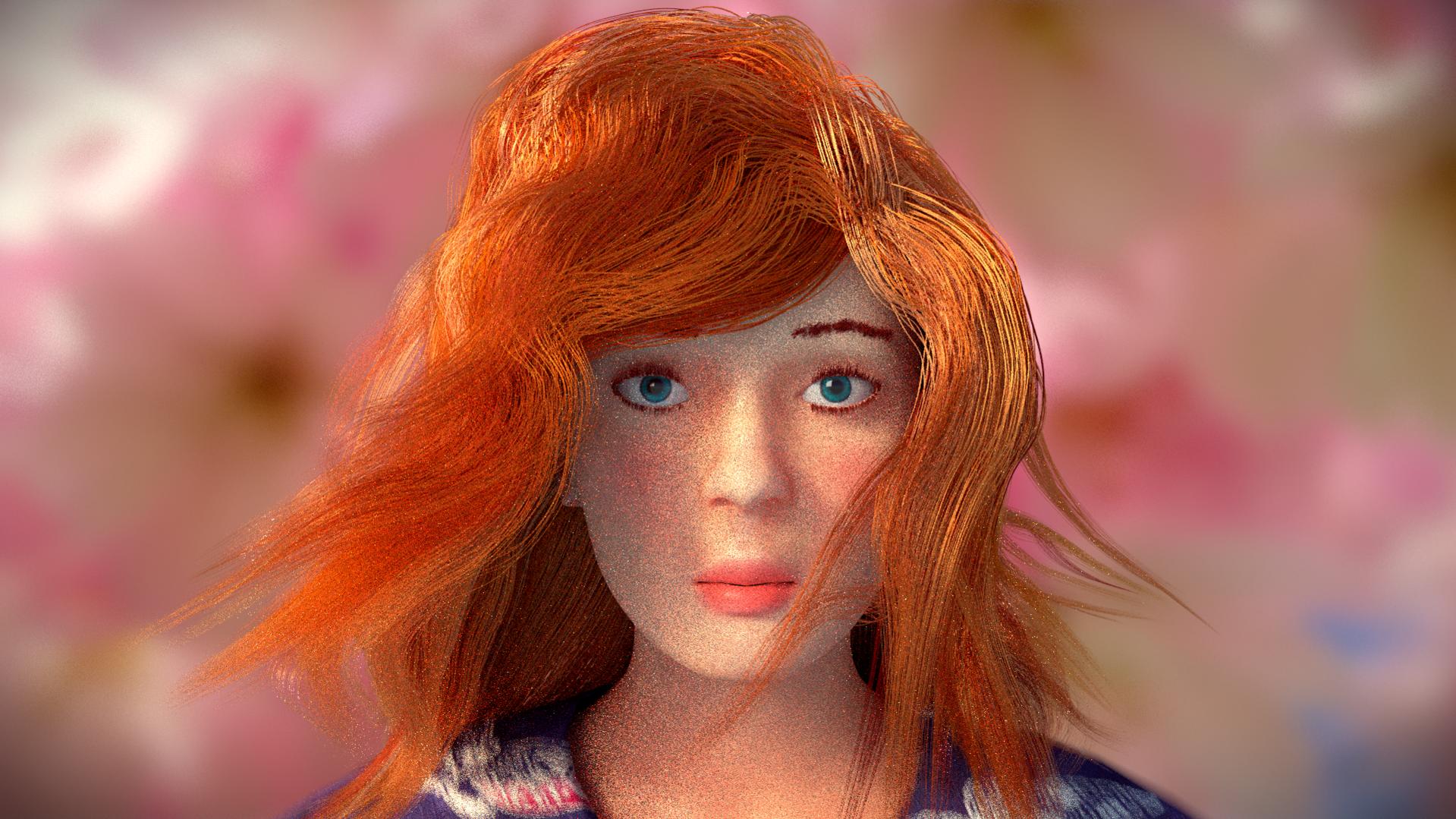 Blender Cycles Girl Finished Projects Blender Artists Community