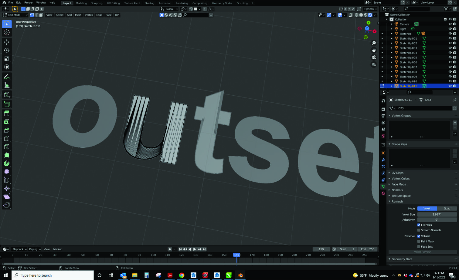 Vertex lines on face in edit mode - Basics & Interface - Blender ...