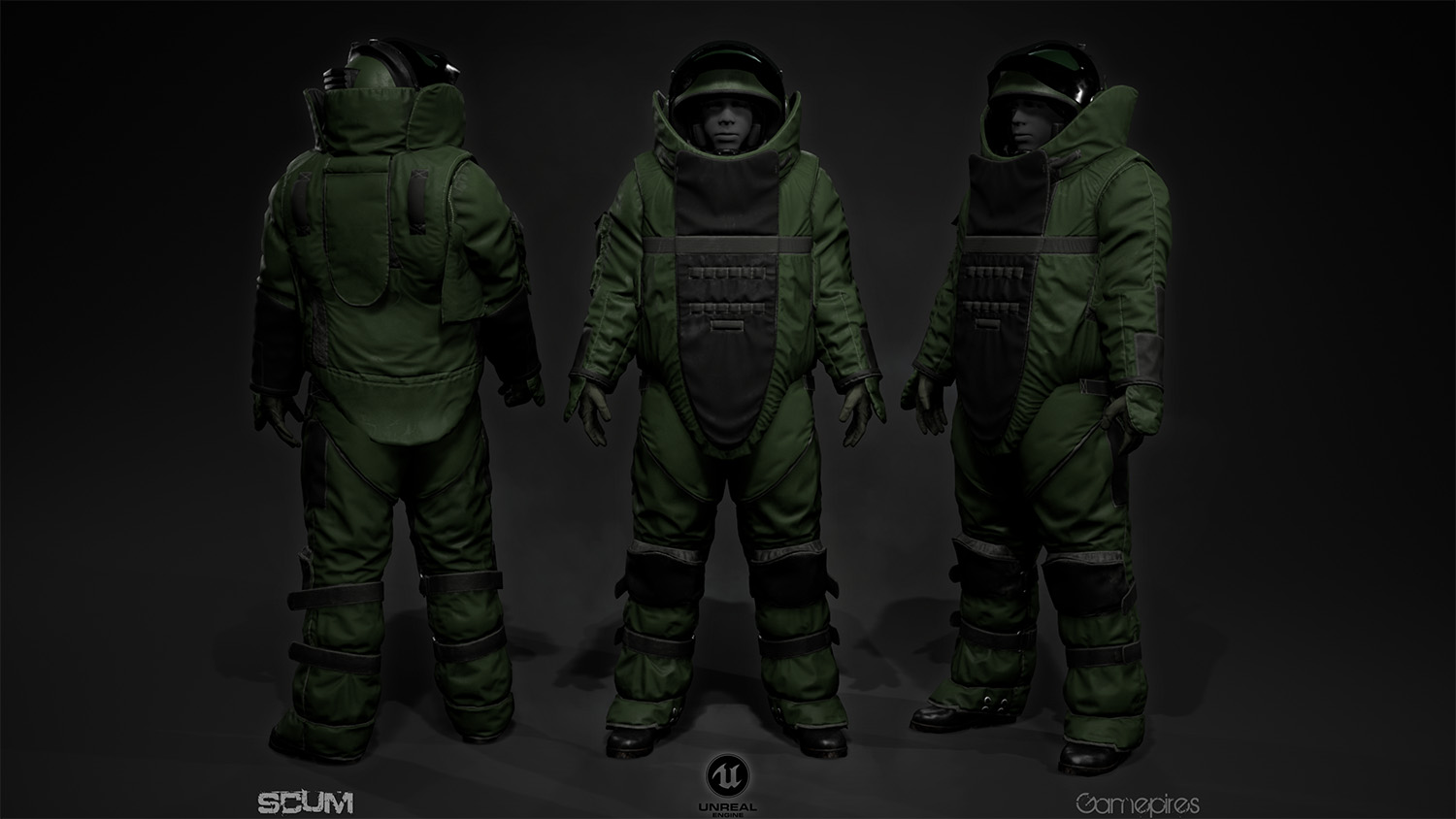 Bomb disposal suit - Finished Projects - Blender Artists Community