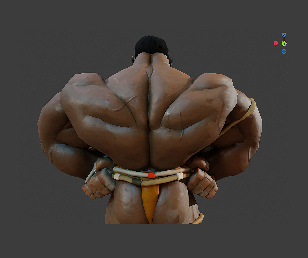 Muscular back rig - Works in Progress - Blender Artists Community