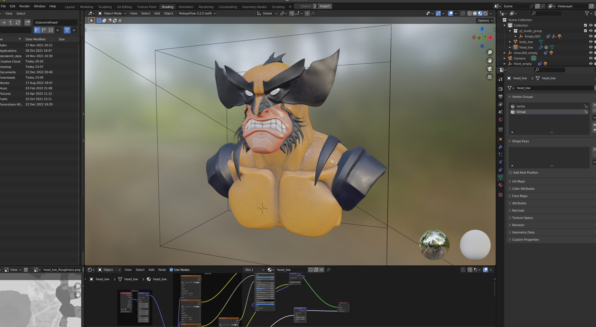 Wolverine - Fan Art - Finished Projects - Blender Artists Community