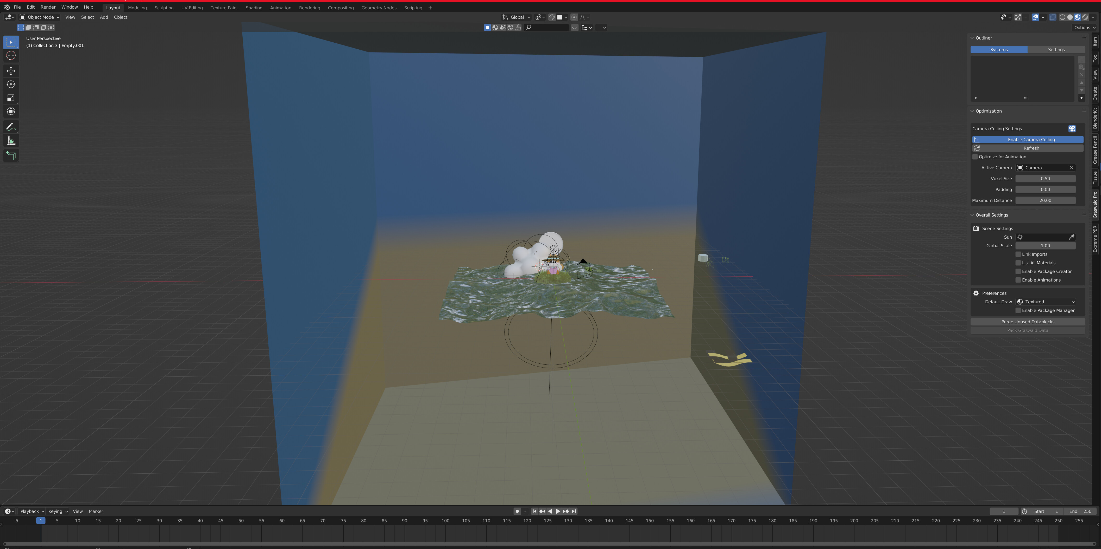 My render image is different with camera view - Works in Progress ...