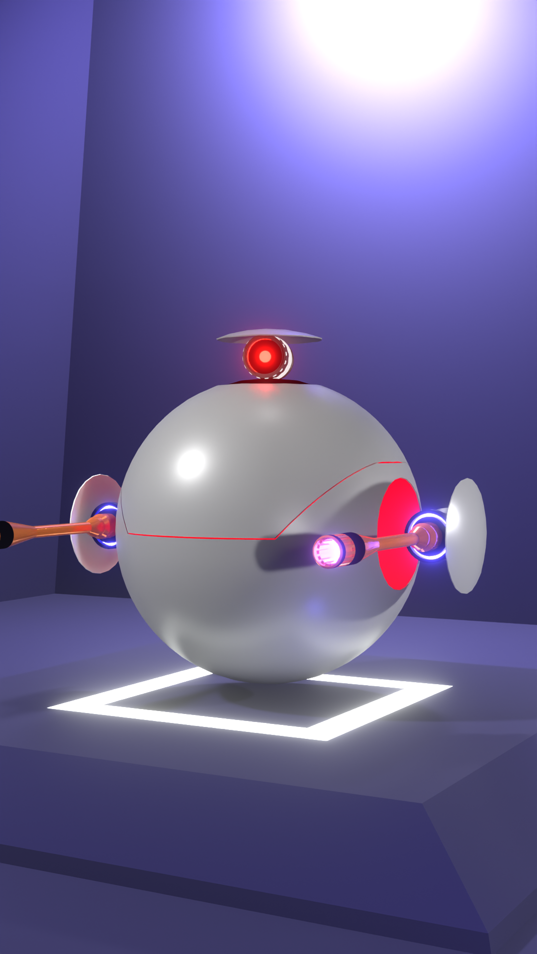 Sphere Bot Texture Sphere bot , My first Hard Surface model! - Finished Projects - Blender ...