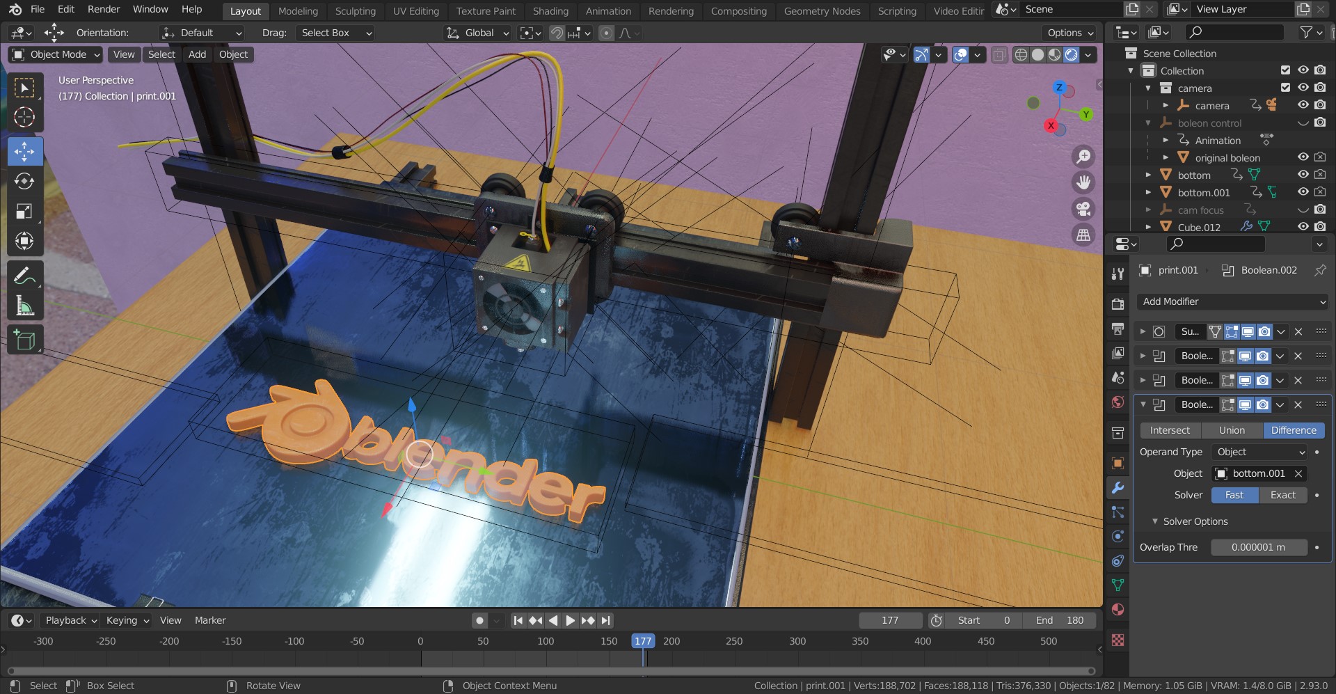 Blender 3d printing animation - Finished Projects - Blender Artists  Community
