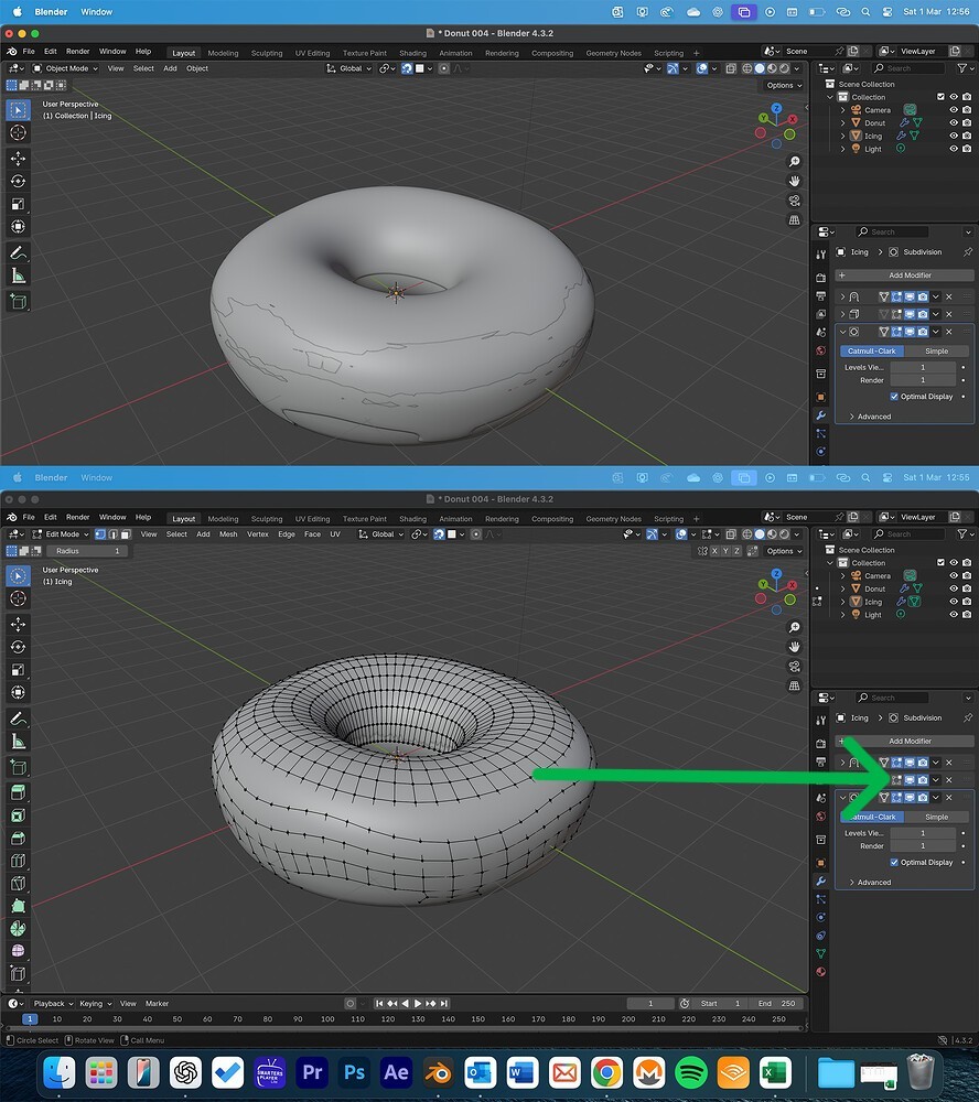 Beginner donut issues - Modeling - Blender Artists Community