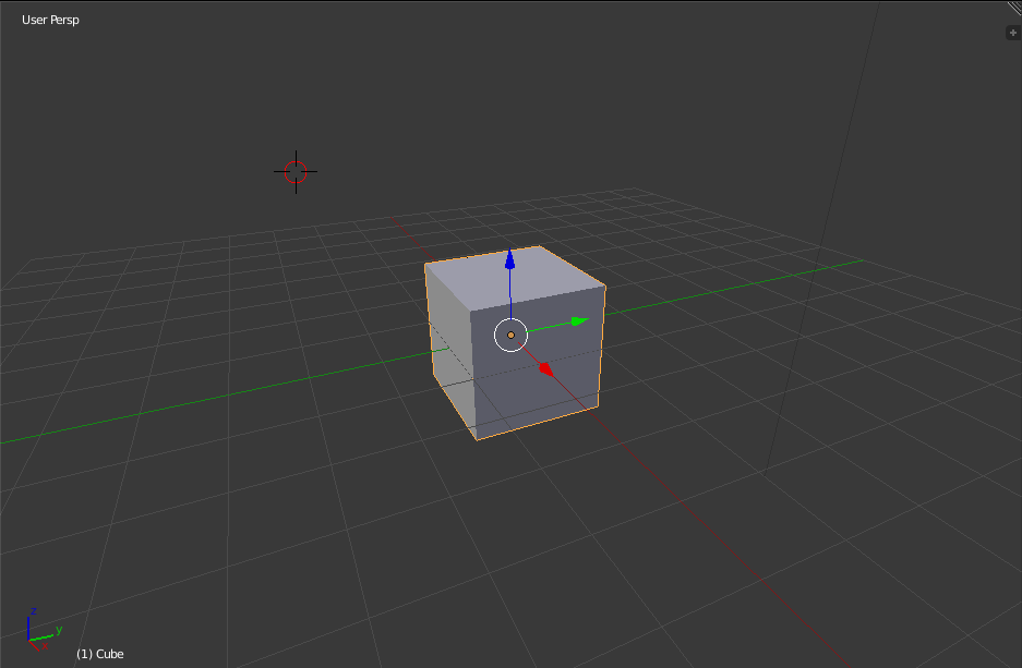 Blender 3d cursor