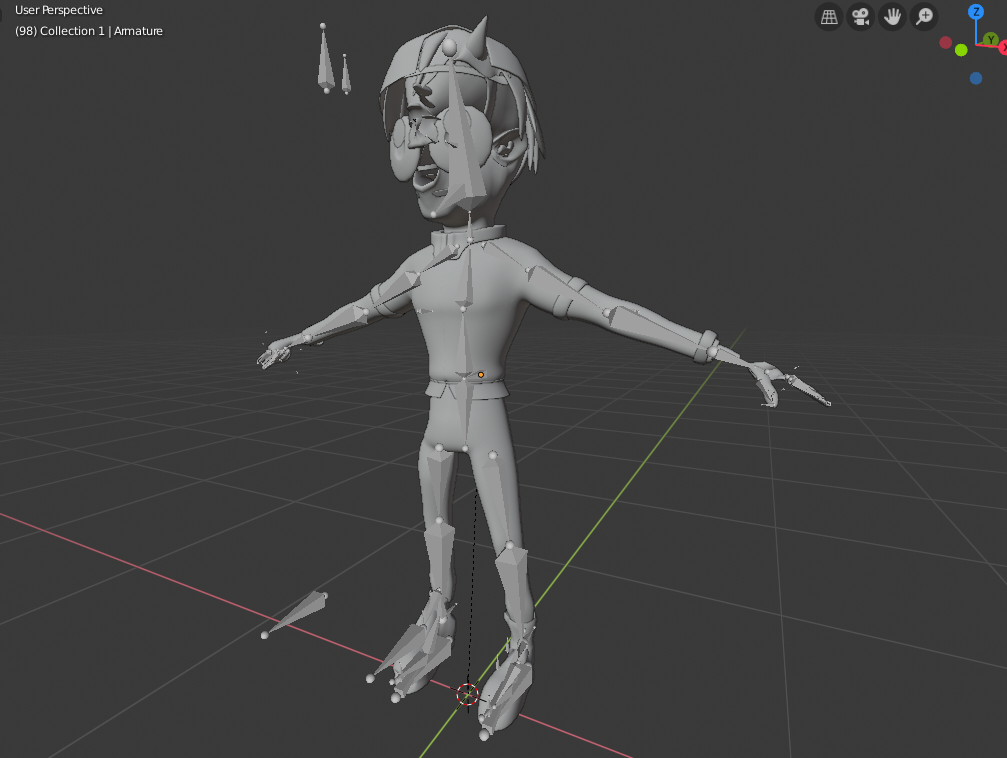Problem with Automatic weights? Blender 2.80 - Animation and Rigging ...