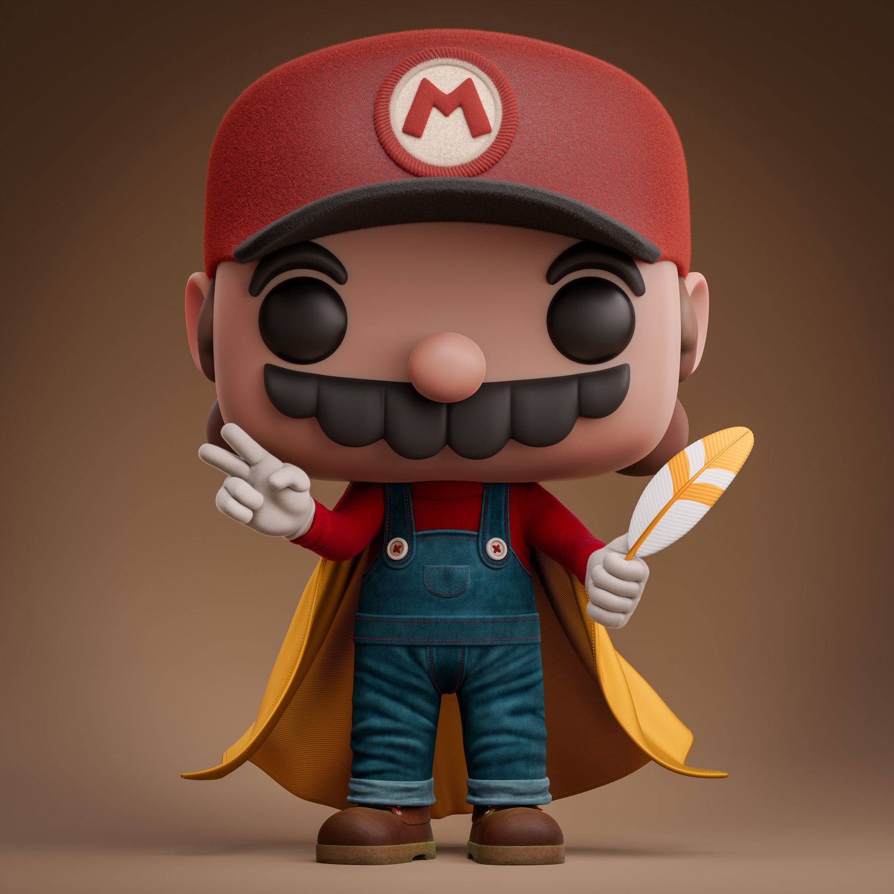 Funko Pop - Mario World - Finished Projects - Blender Community