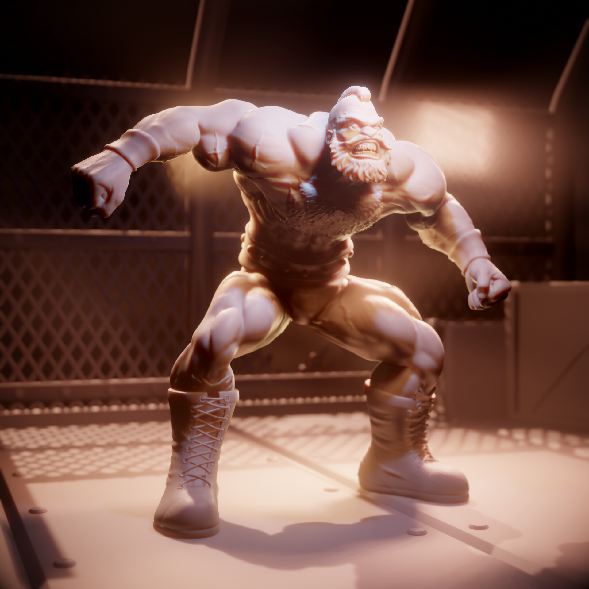 Zangief Street Fighter Fan Art - Finished Projects - Blender Artists ...