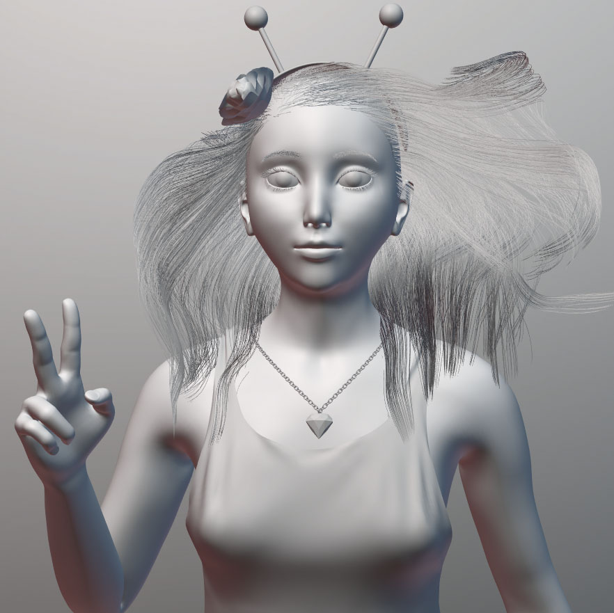 Alien Girl Finished Projects Blender Artists Community 