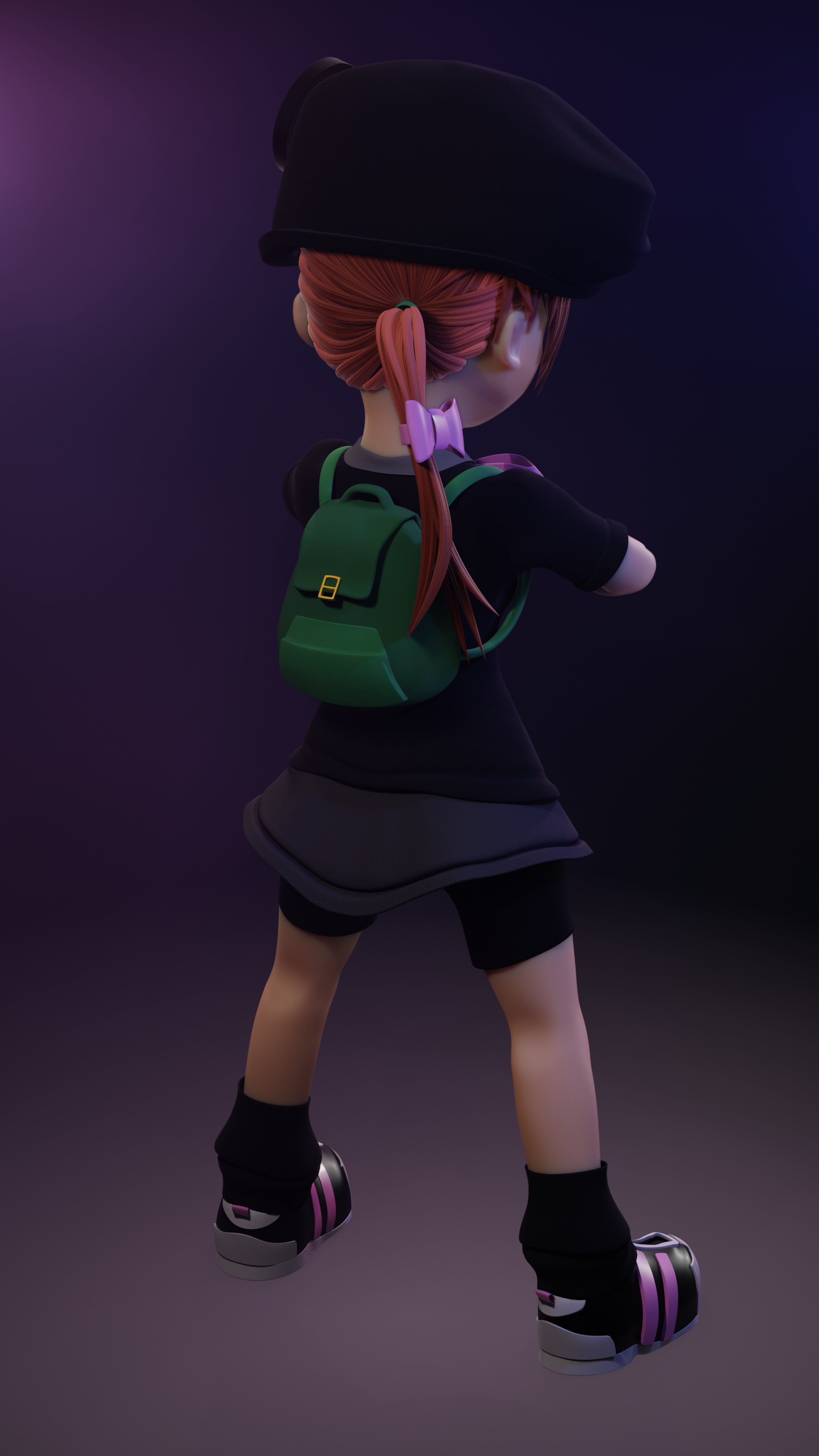 Anime Girl Finished Projects Blender Artists Community