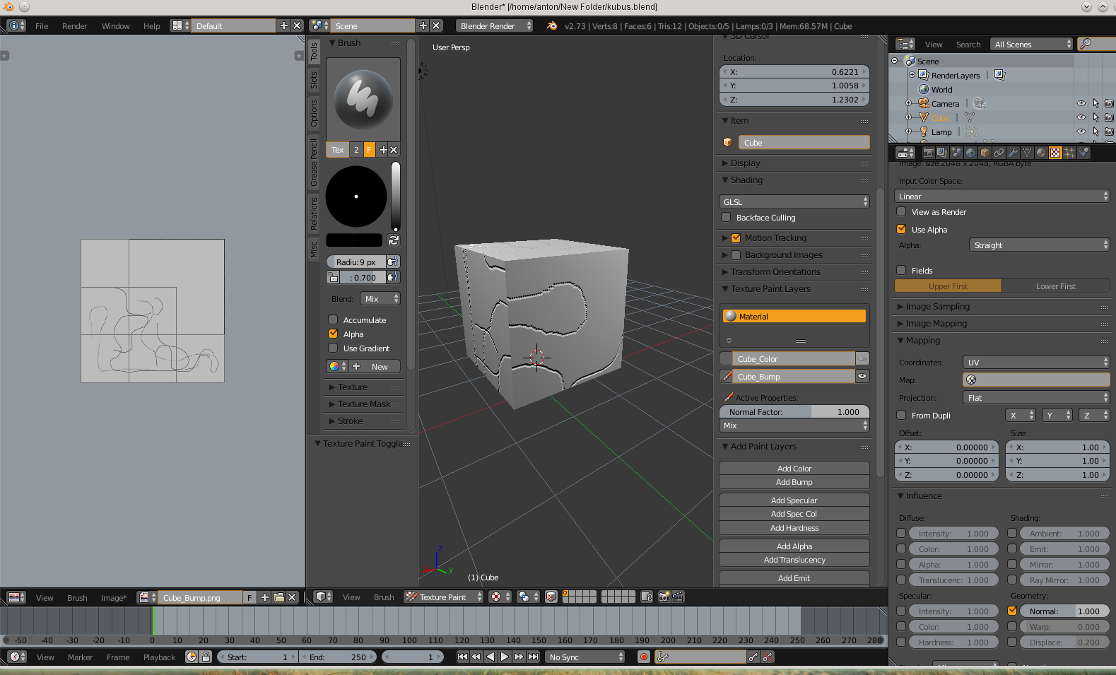 bump painting 2.73a - Materials and Textures - Blender Artists Community