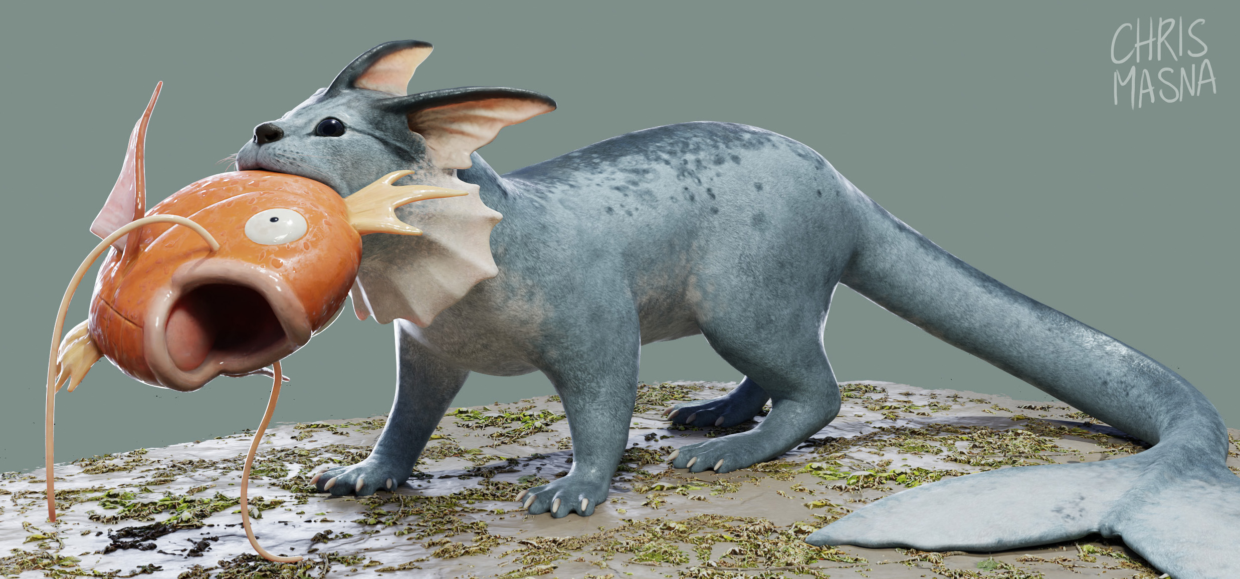 Realistic vaporeon Finished Projects - Artists Community