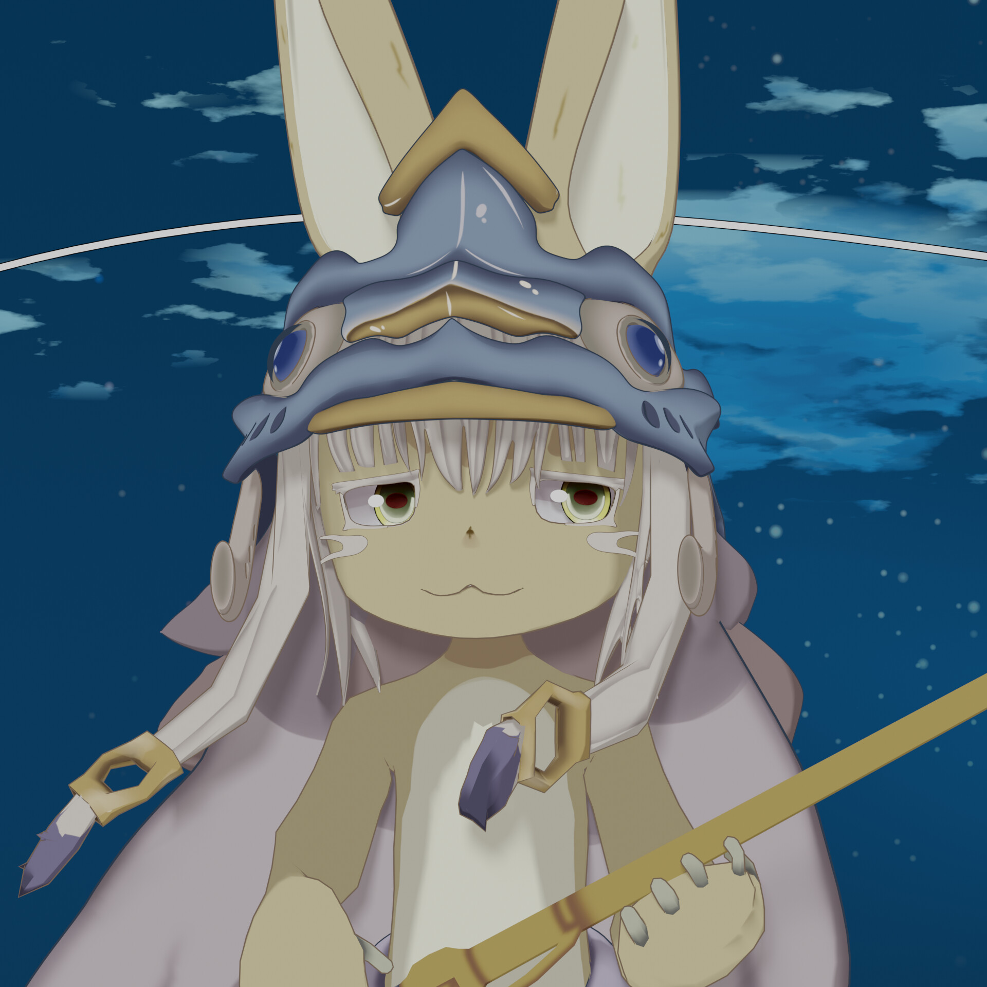 Nanachi (Made in Abyss) - Finished Projects - Blender Artists Community