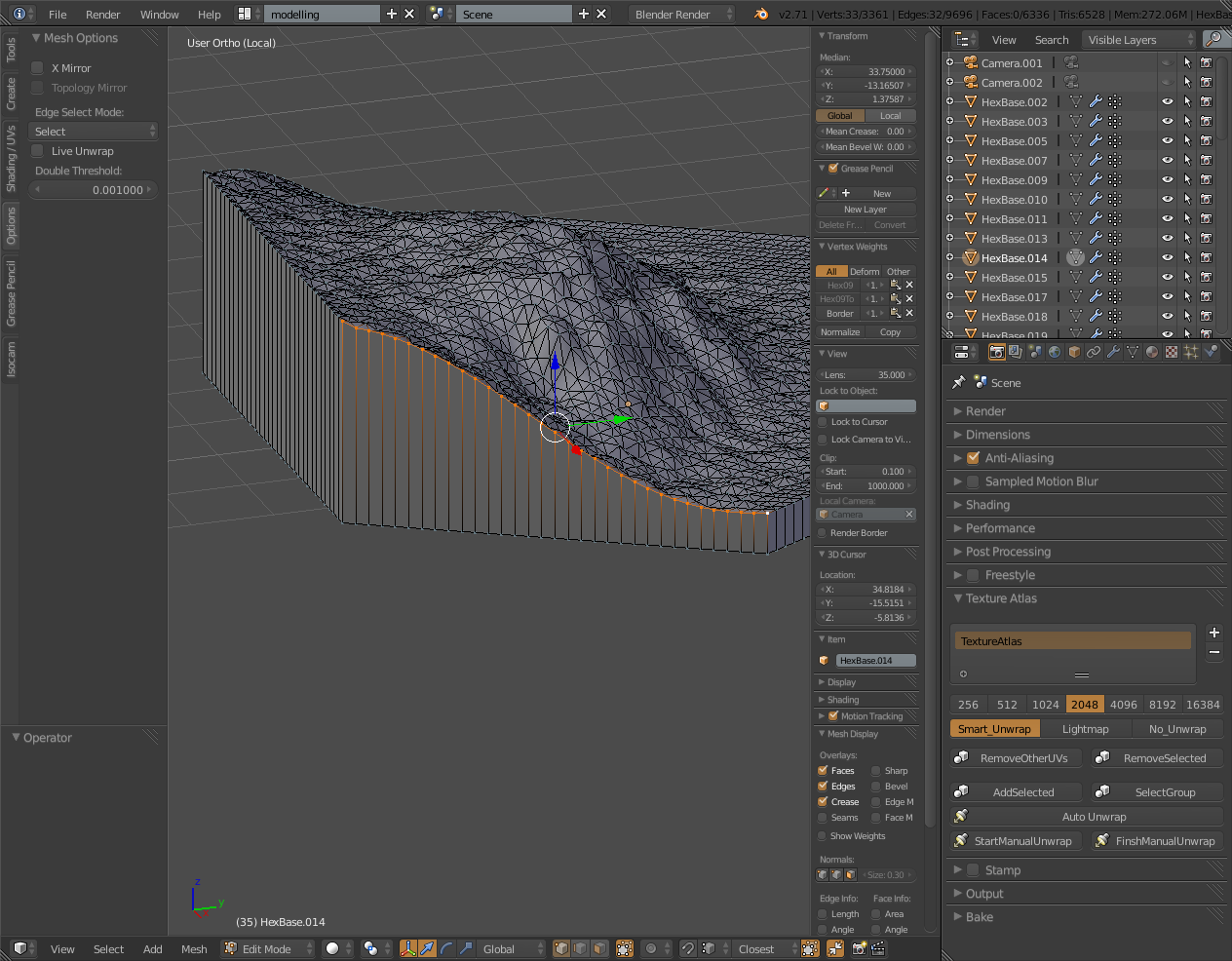 how-to-set-multiple-vertices-y-coordinates-at-once-modeling-blender