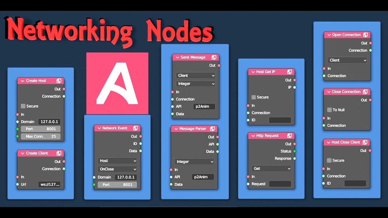 Networking tutorial / multiplayer games in Armory 3D Screenshot