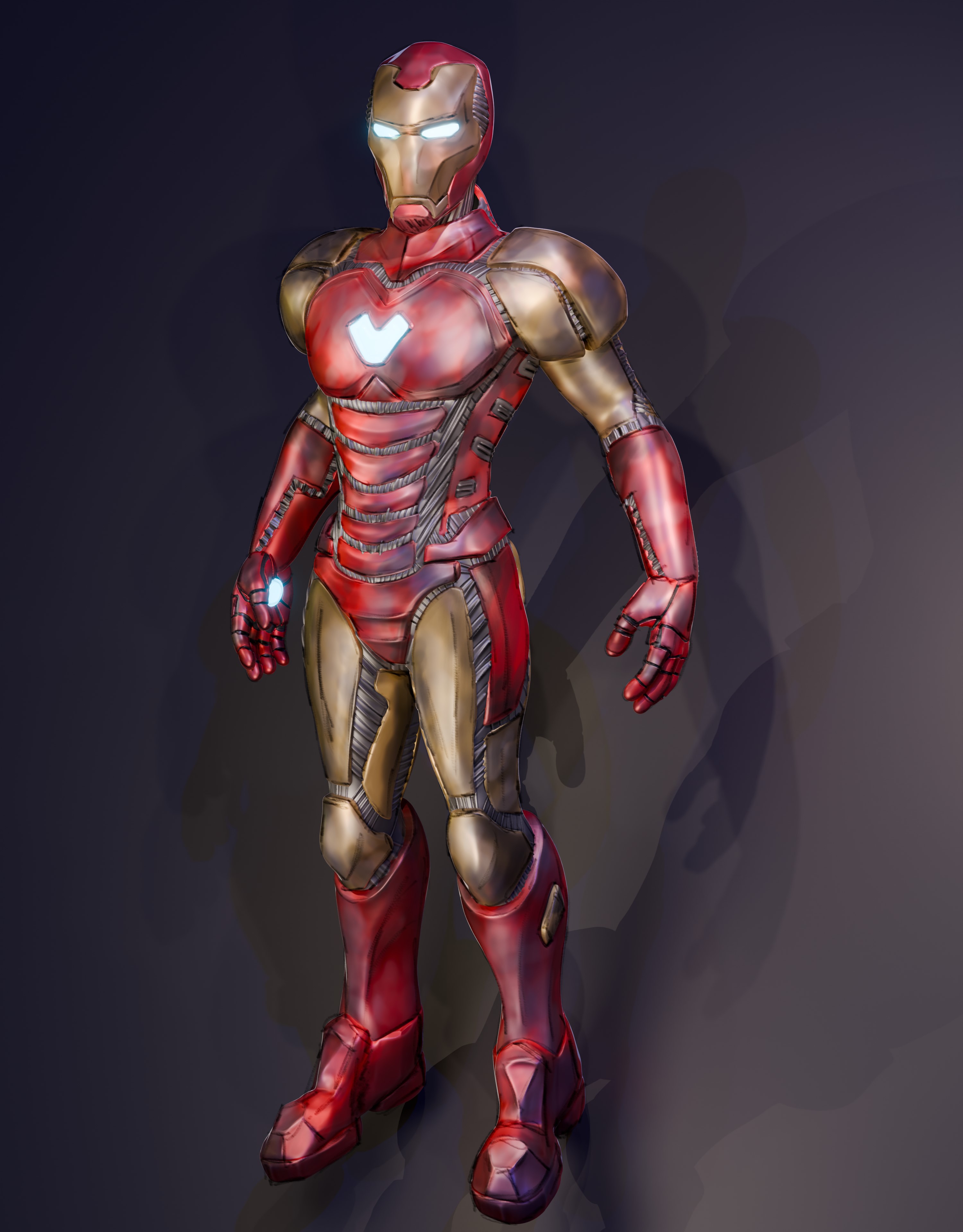 Iron Man Sculpt - Finished Projects - Blender Artists Community