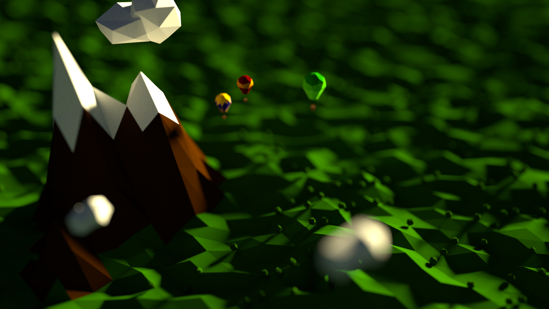 Low Poly Landscape (Final) - Finished Projects - Blender Artists Community