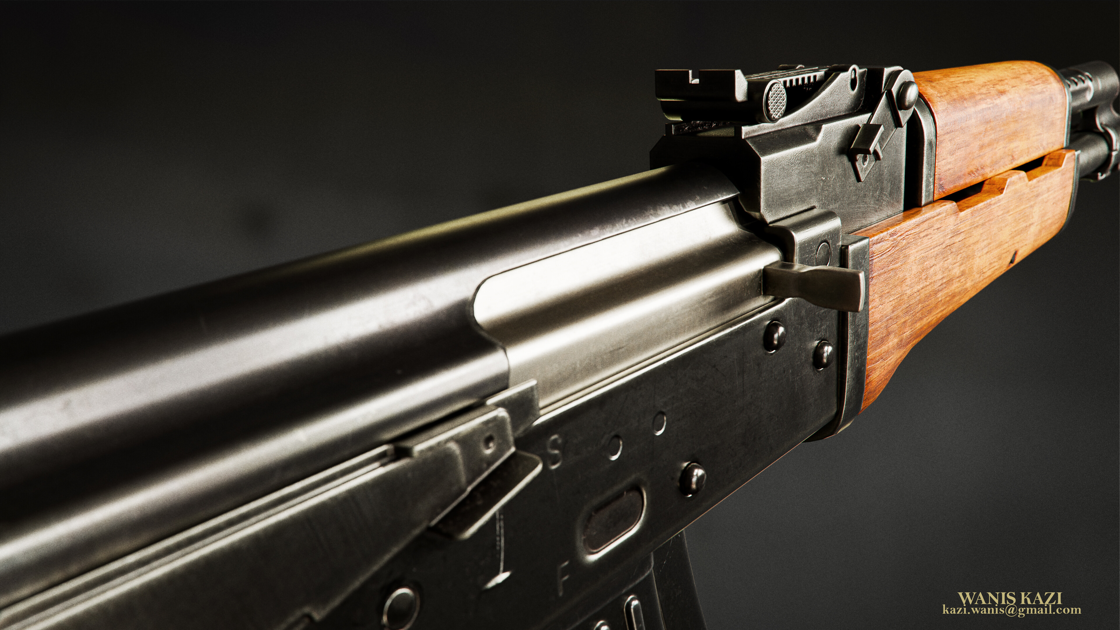 AK 47 Game ready - Finished Projects - Blender Artists Community