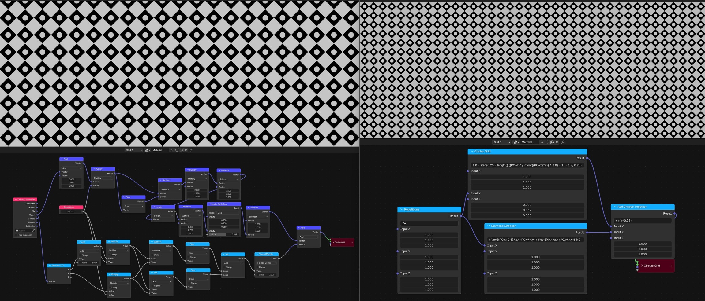 Native C++ Math Parser and Noise/Pattern Engines for Cycles. Looking ...
