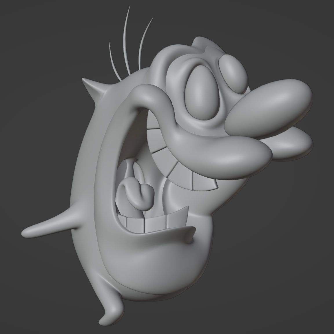 Stimpy Computer Frame Stimpy Render - Finished Projects - Blender Artists Community