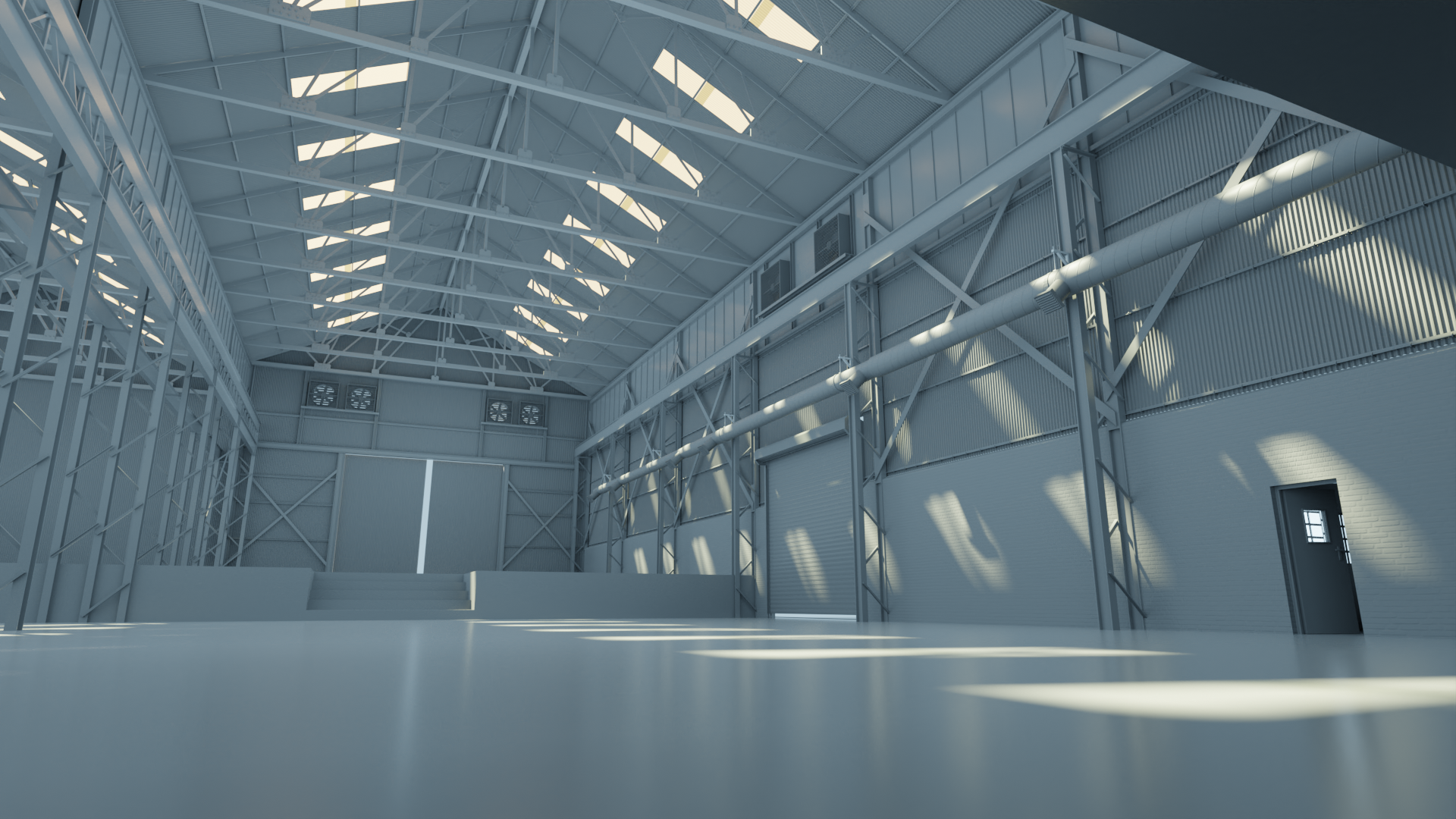 Collapsing factory - Works in Progress - Blender Artists Community