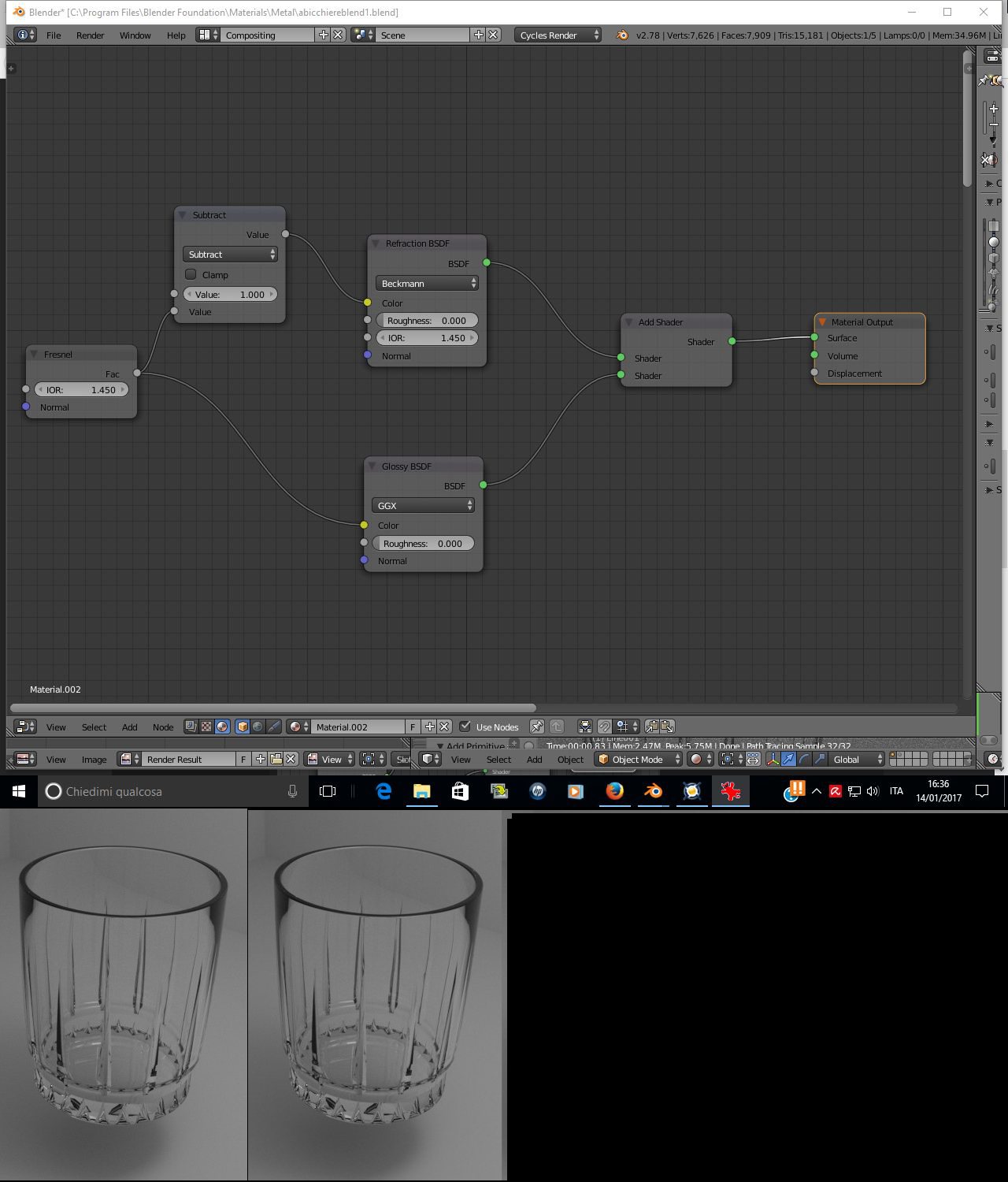 Three channels glass - Materials and Textures - Blender Artists