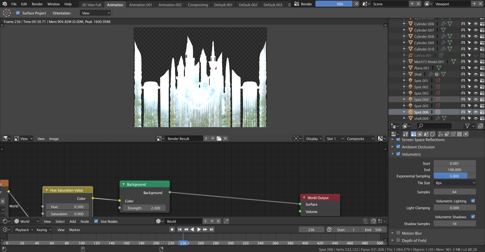 Help with Eevee Volumetric Light - Lighting and Rendering - Blender ...