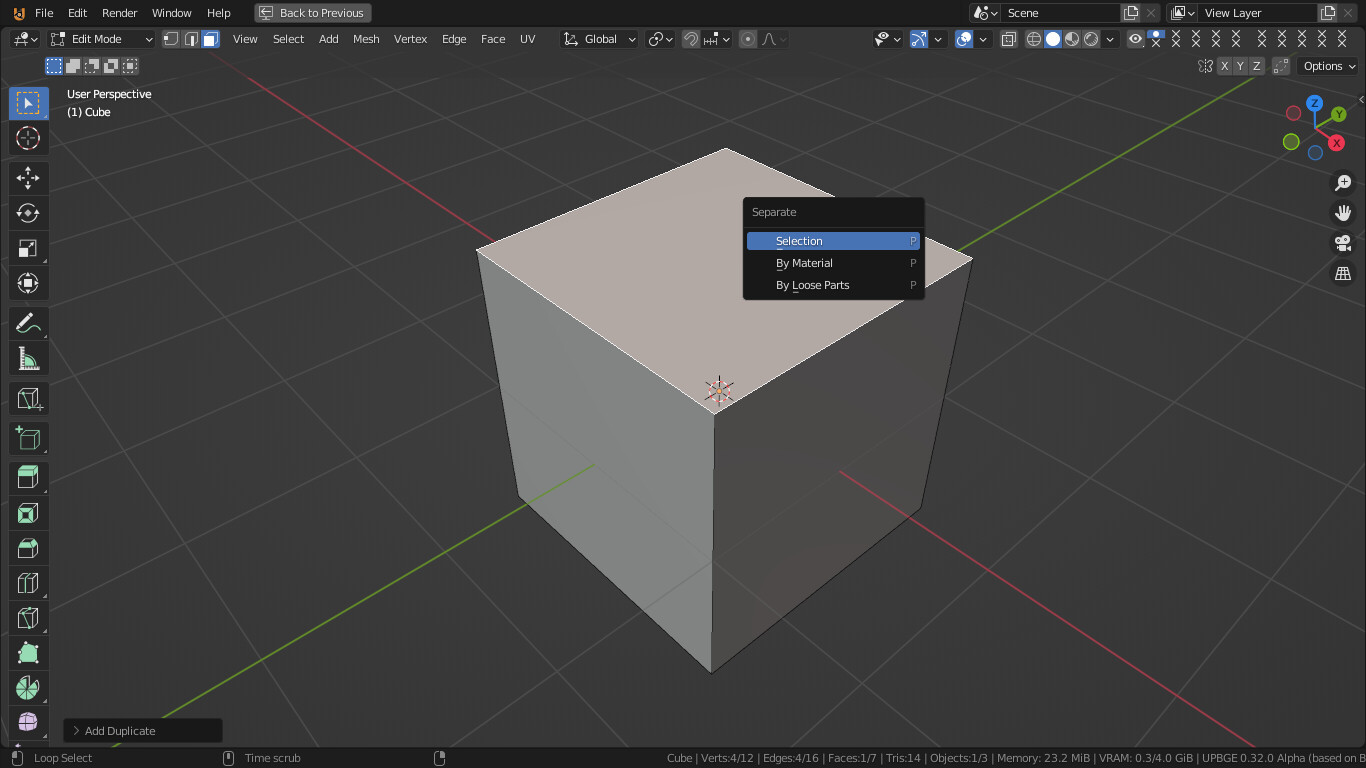 How to copy faces to make another object - Basics & Interface - Blender ...