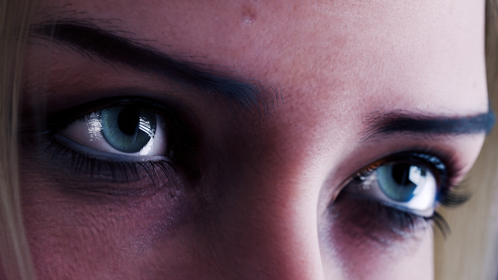 I made a fake eye caustics shader node group just so I could make closeup  eye renders like this - Finished Projects - Blender Artists Community