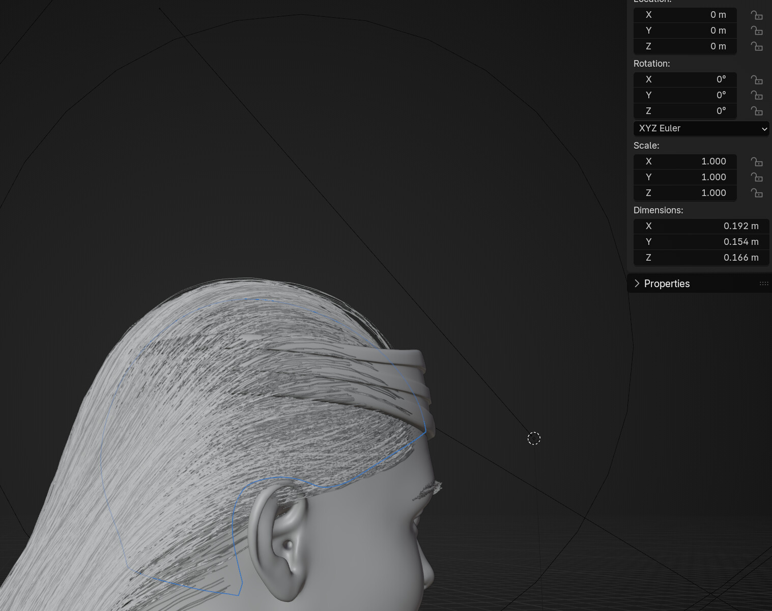 Hair Particles Physics Simulation - Particles and Physics Simulations ...
