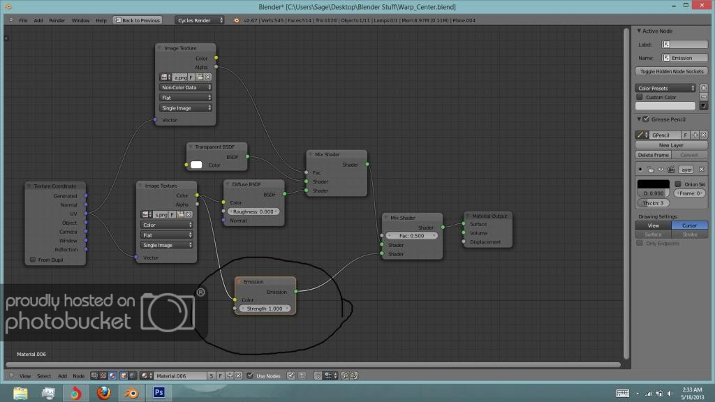 Cycles Transparent Emission/Glow Image Not Rendering? - Materials and ...