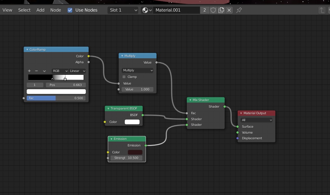 How can I improve the material in this afterburner effect Blender 2.81 ...