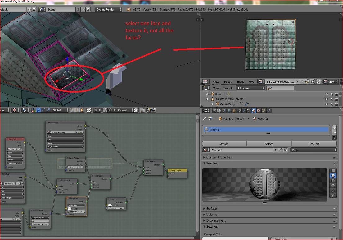 Texturing Faces Individually - Materials And Textures - Blender Artists ...