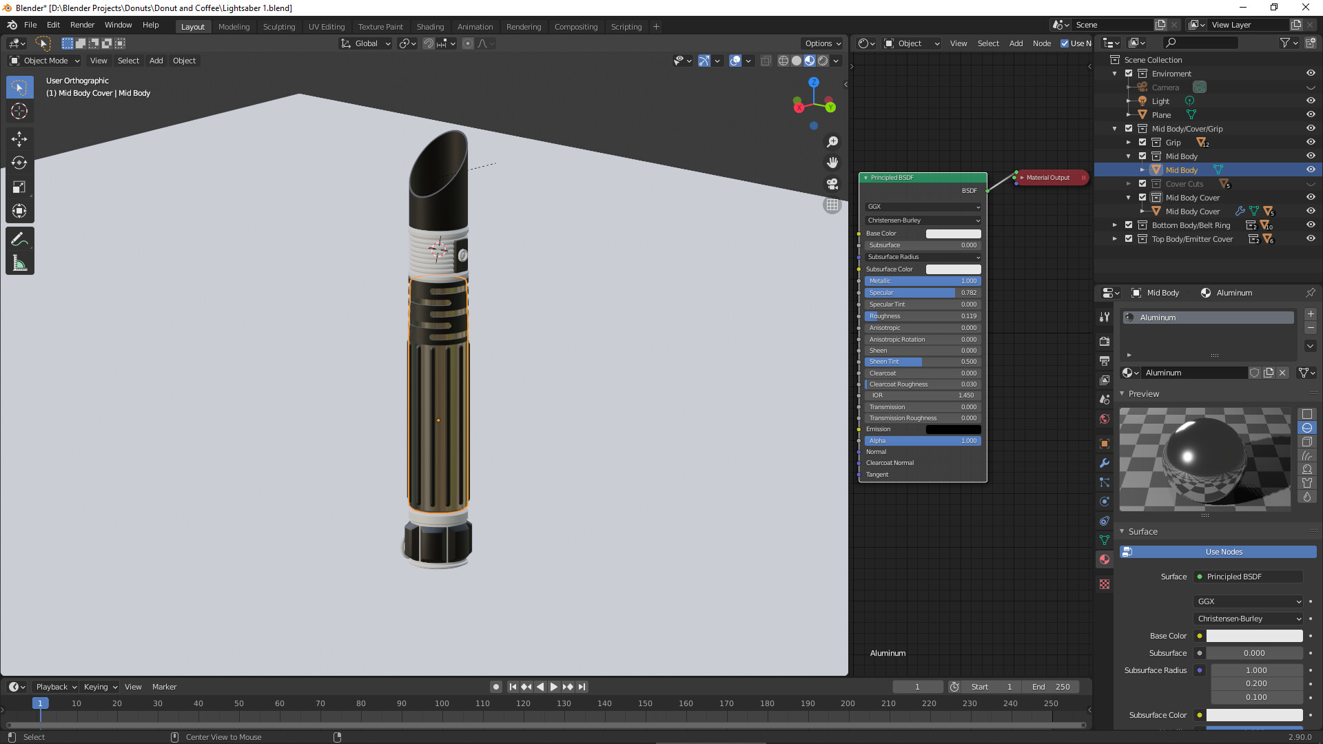 Material not displaying correctly in rendered view - Materials and ...