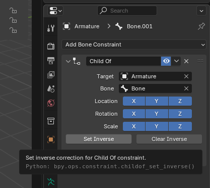 Scripting Set Inverse for automatic FBX export - Python Support ...