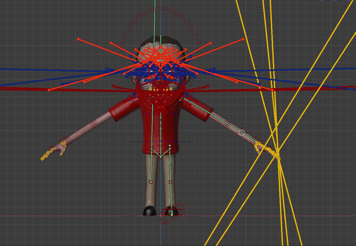 Blenrig - eyelid and mouth bones moving after baking - Animation and ...