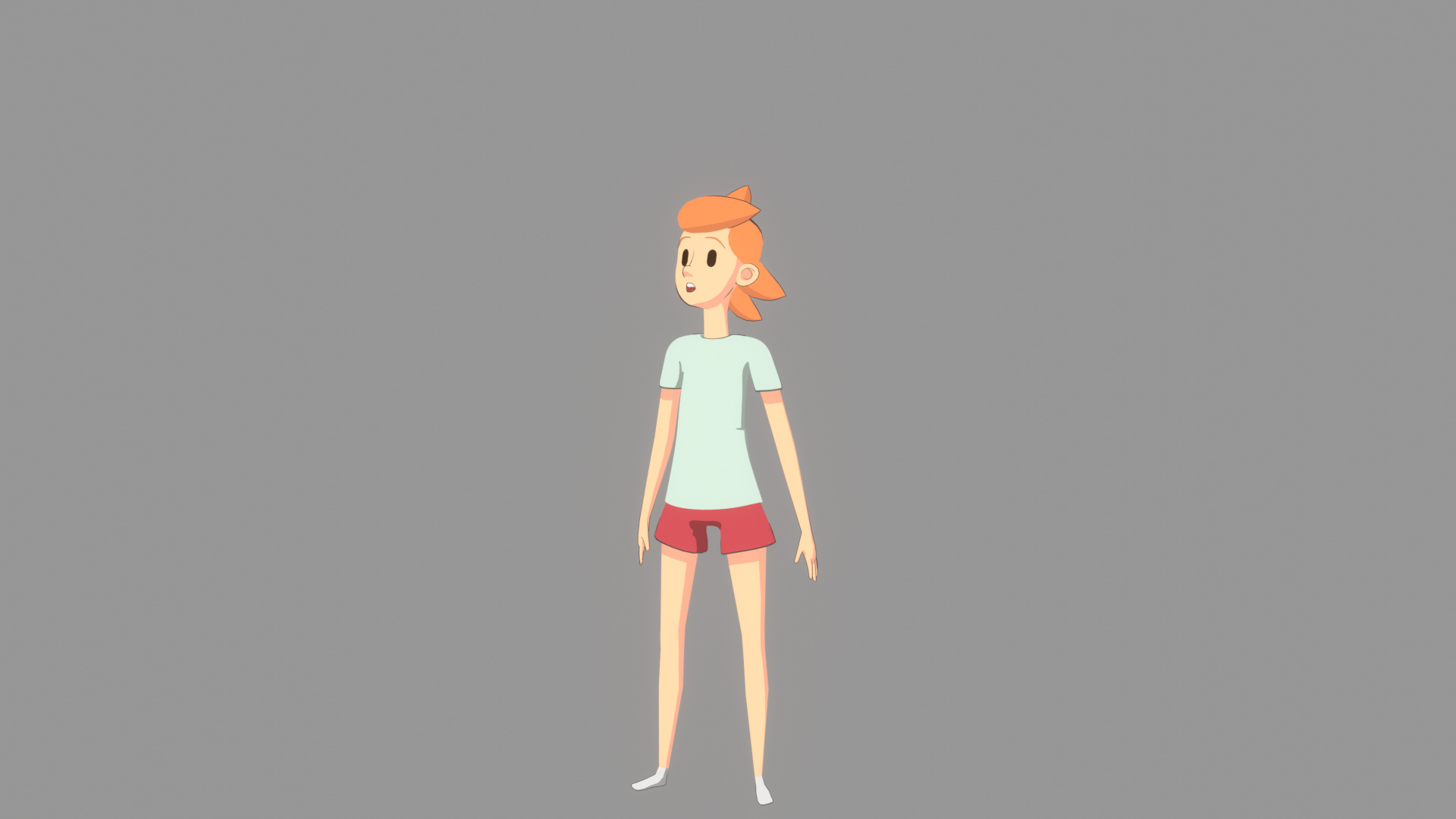 Cartoon Character for a unity project - Finished Projects - Blender Artists  Community