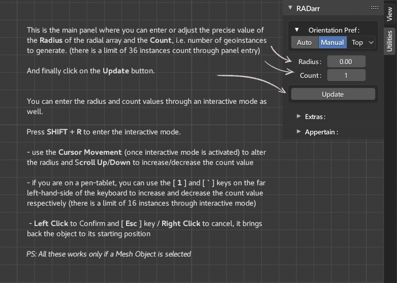 RADarr ver. 280.4.3 - Released Scripts and Themes - Blender Artists ...