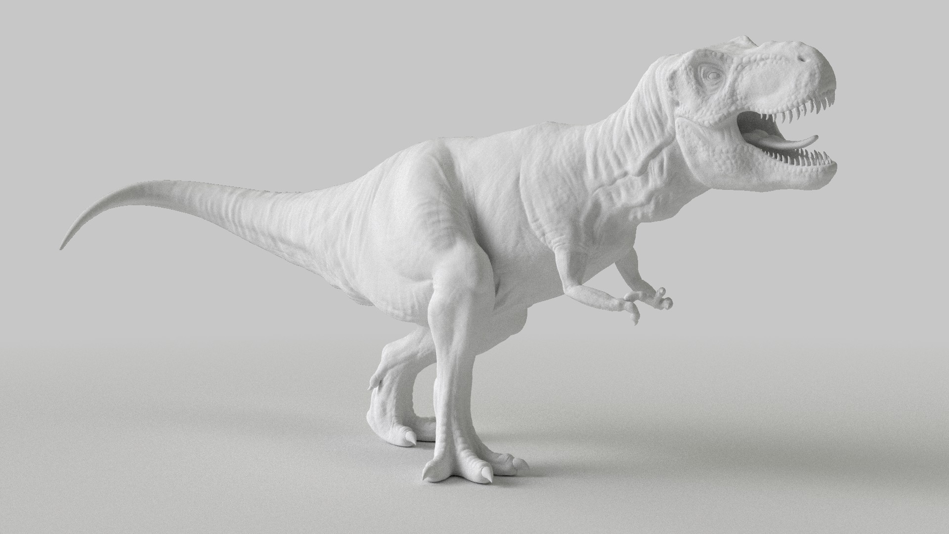 Jurassic Park T Rex Works In Progress Blender Artists Community 