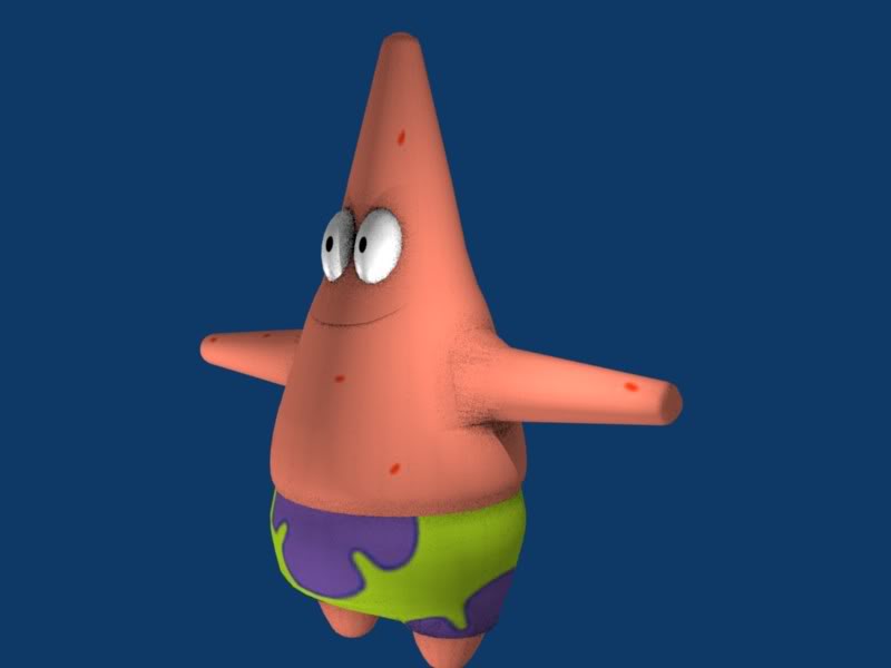 I made Patrick Star : r/blender