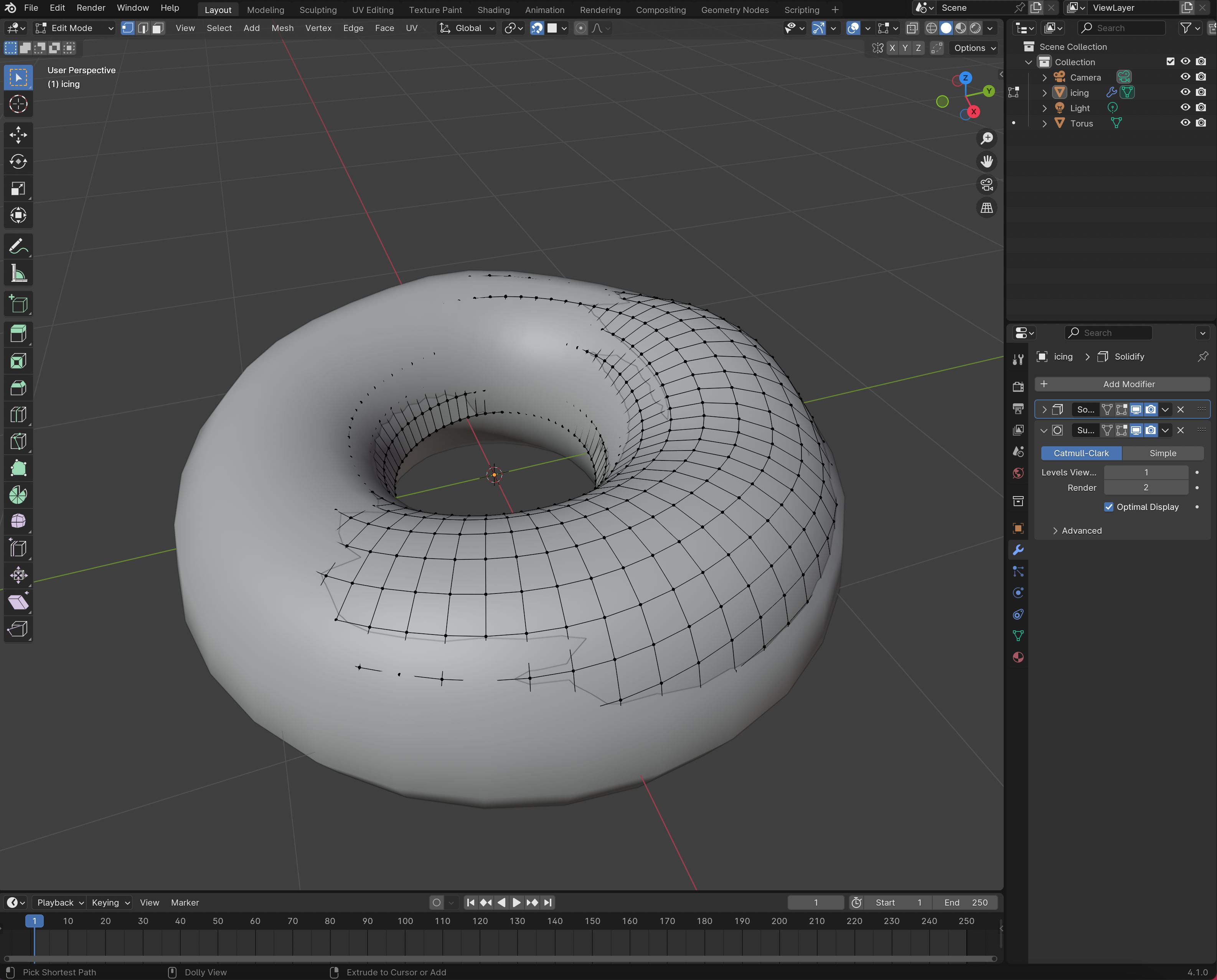 (beginner) Donut tutorial error, help needed! - Modeling - Blender ...
