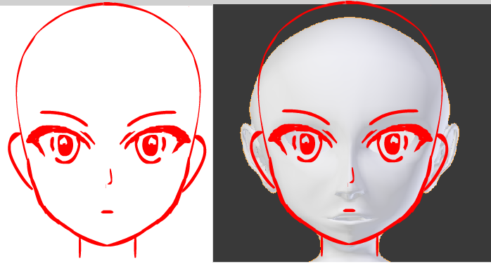 Featured image of post Anime Head Base Mesh Anime head with hair brows and eyes that can be used as a basemesh with 5 subdivision levels and polypaint as a ztl zbrush tool