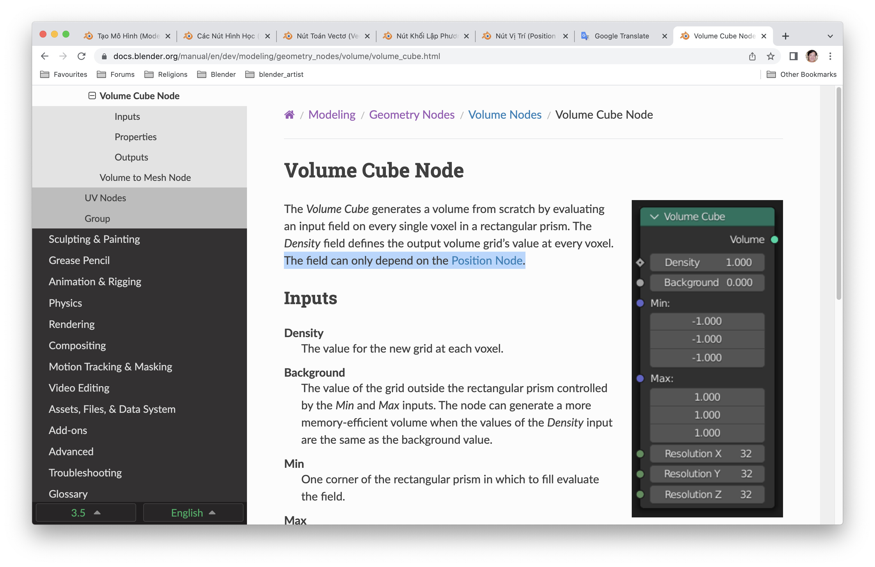 Volume Cube node - position - Basics & Interface - Blender Artists ...